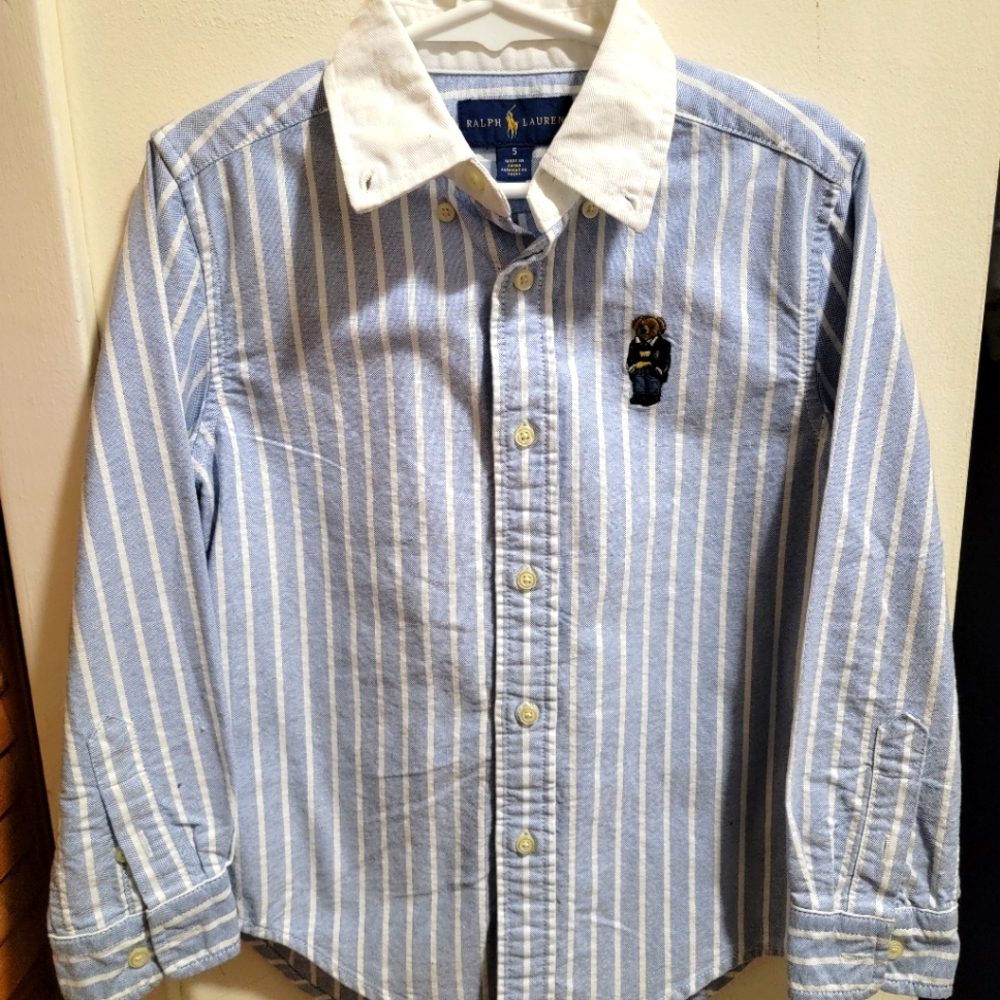 Boys Polo Ralph Lauren stripe shirt